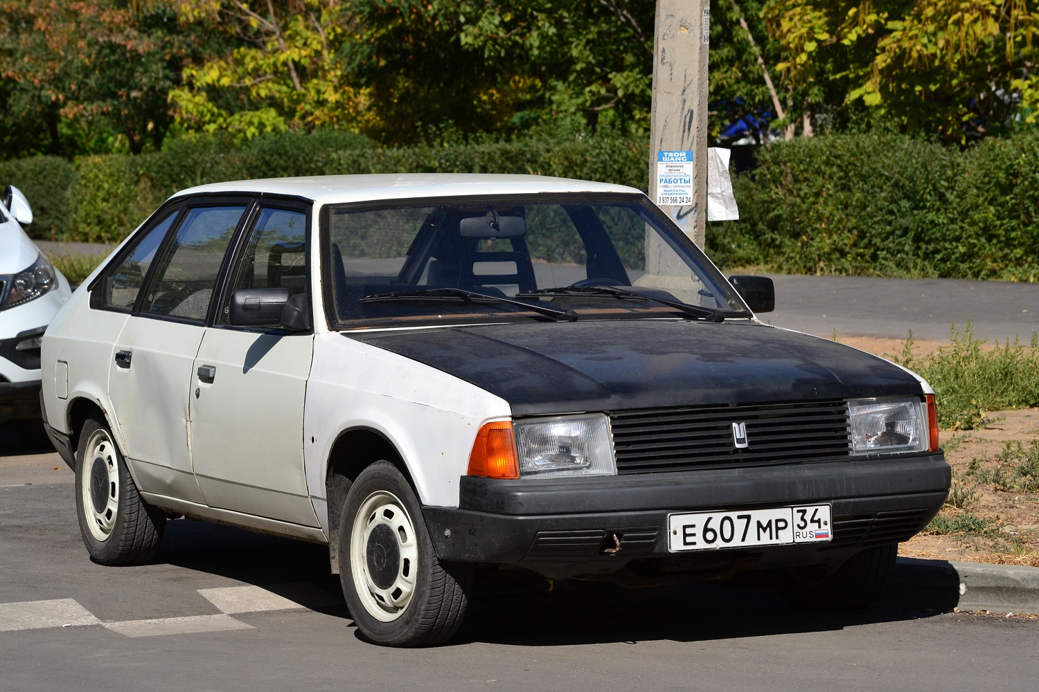 Волгоградская область, № Е 607 МР 34 — Москвич-2141 '86-98