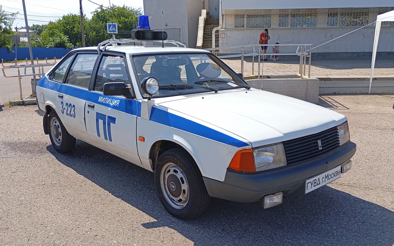 Москва, № К 120 КА 977 — Москвич-21412 '86-94; Тверская область — Фестиваль "Столица Ретро 2025"