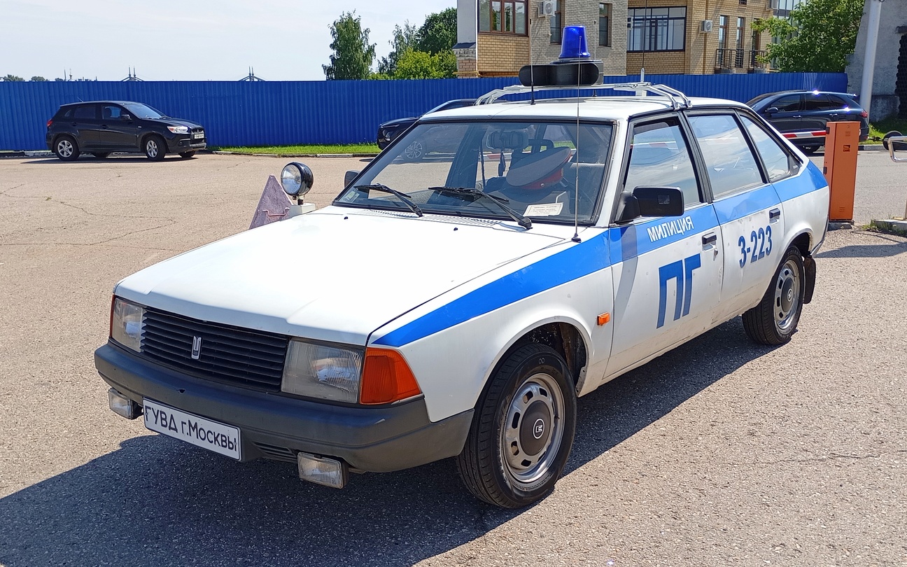 Москва, № К 120 КА 977 — Москвич-21412 '86-94; Тверская область — Фестиваль "Столица Ретро 2025"