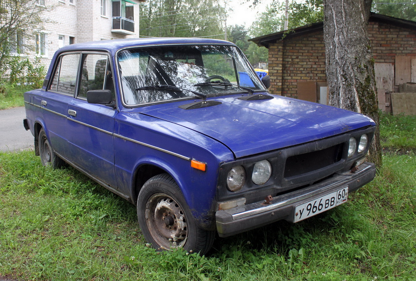 Псковская область, № У 966 ВВ 60 — ВАЗ-2106 (Иж) '01-06