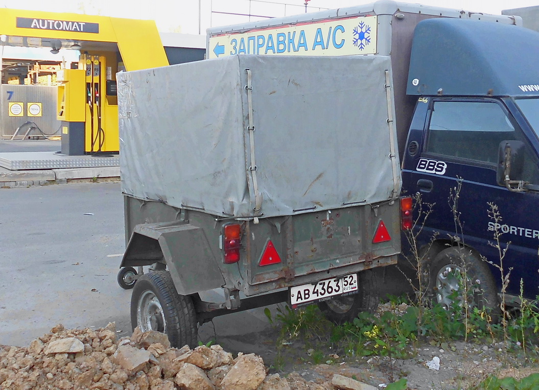 Нижегородская область, № АВ 4363 52 — УАЗ-8109