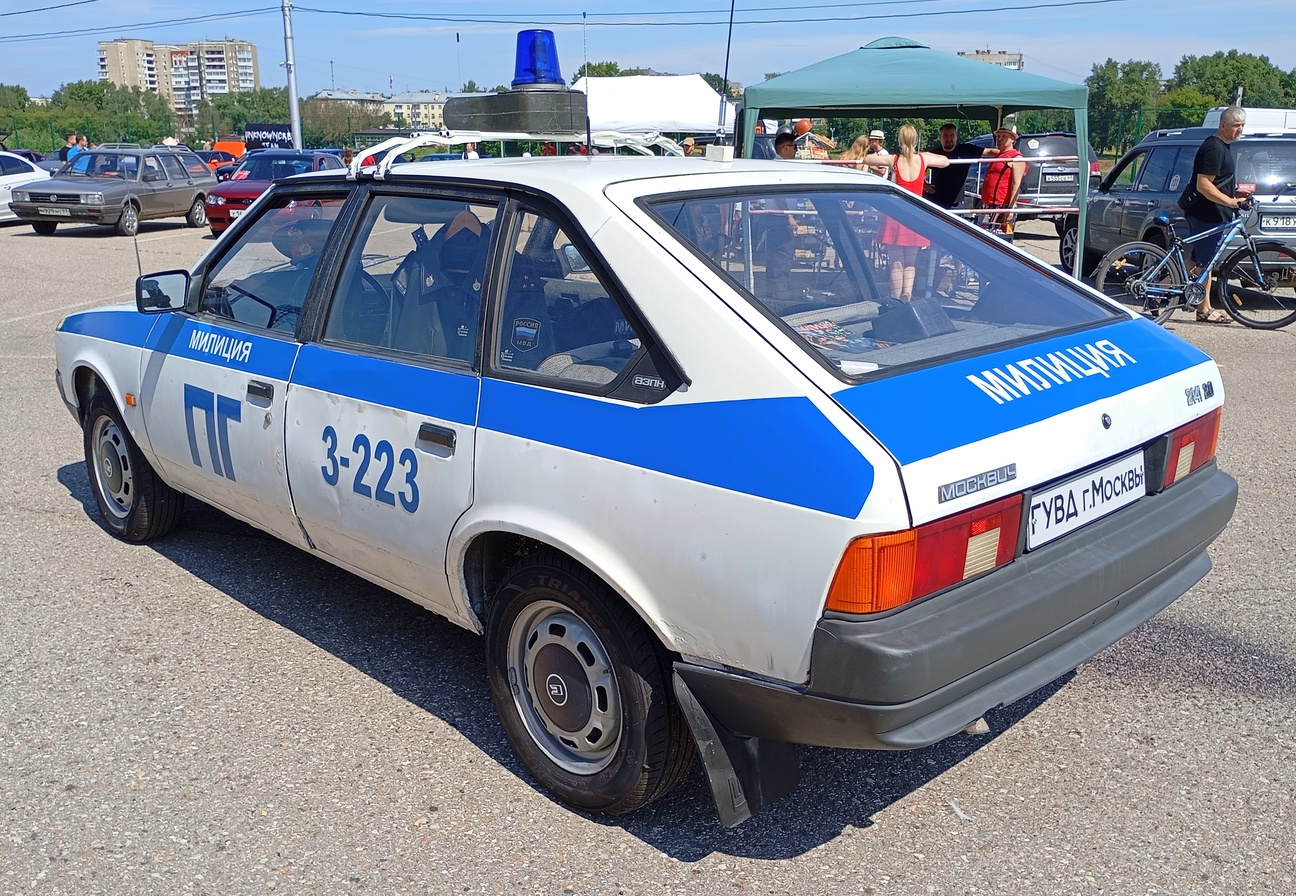 Москва, № К 120 КА 977 — Москвич-21412 '86-94; Тверская область — Фестиваль "Столица Ретро 2025"