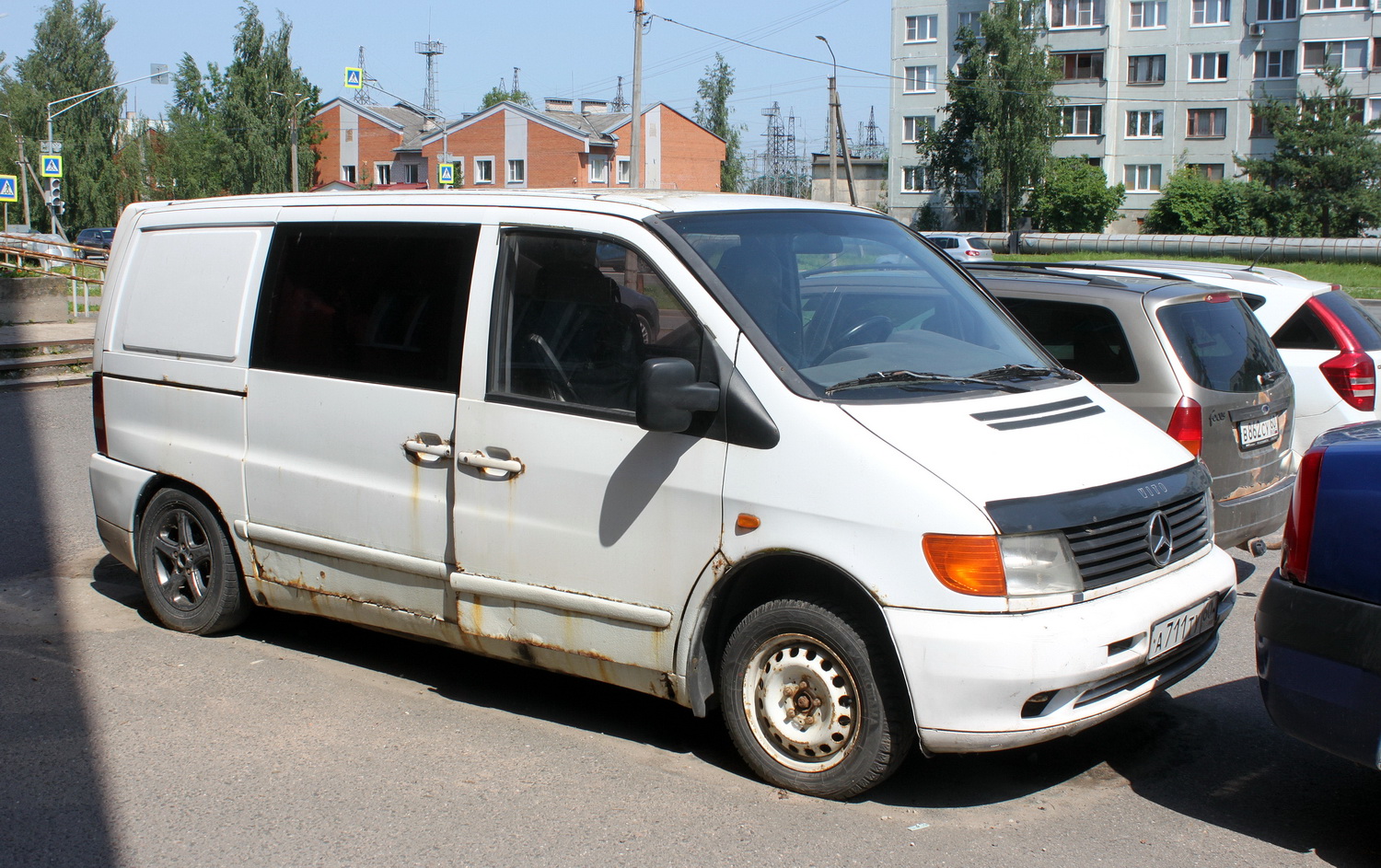 Псковская область, № А 711 ТУ 60 — Mercedes-Benz Vito (W638) '95-03
