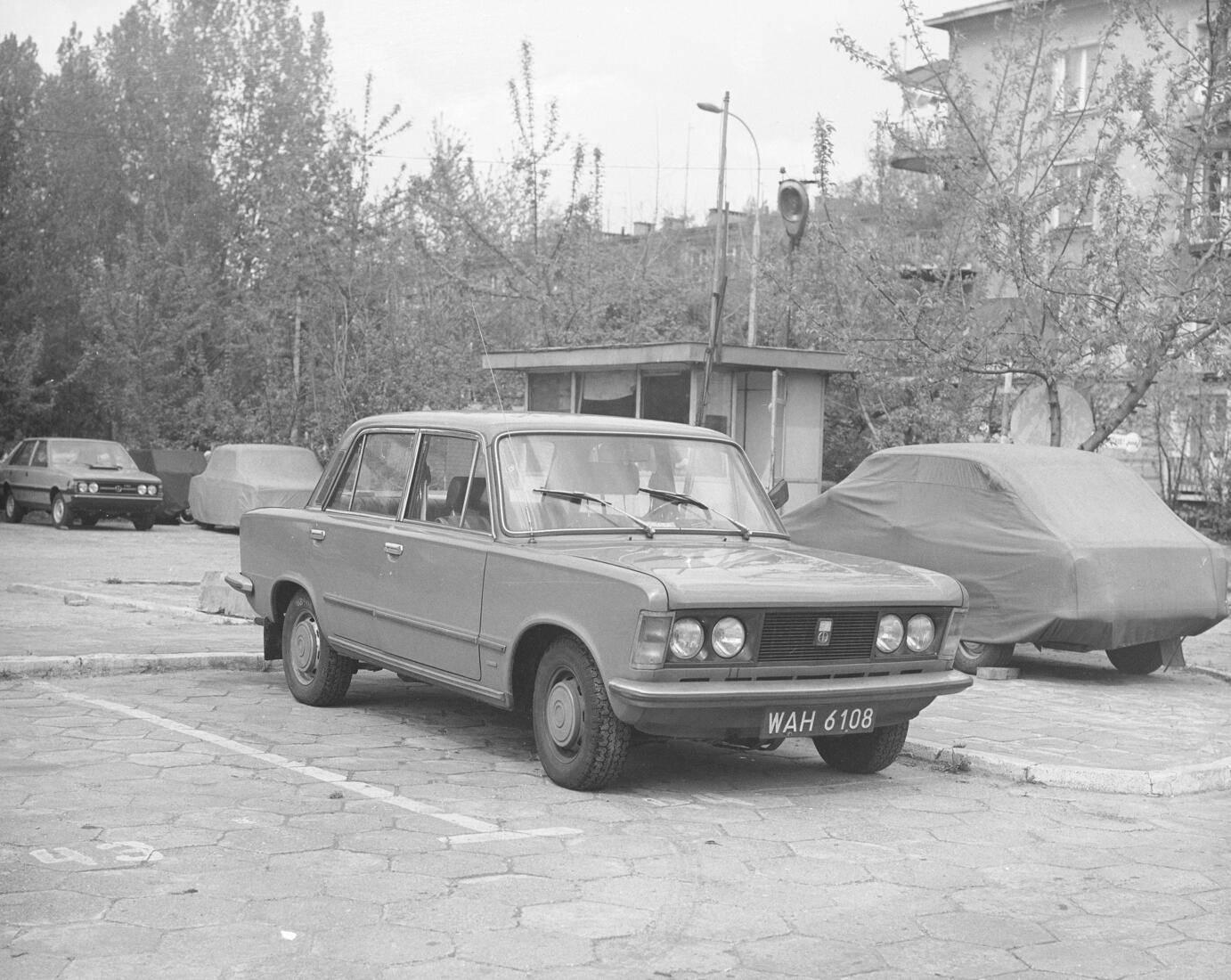 Польша, № WAH 6108 — Polski FIAT 125p (FSO 125p) '67-91; Польша — Старые фотографии