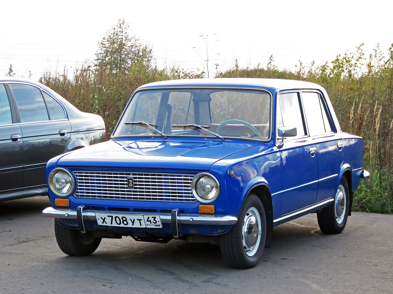 Кировская область, № Х 708 УТ 43 — ВАЗ-2101 Жигули '70-83
