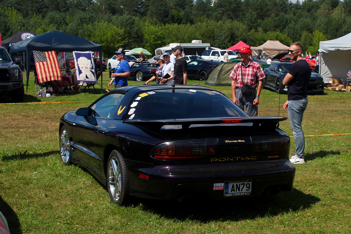 Латвия, № AN-79 — Pontiac Firebird (4G) '93-97; Литва — American Spirit 2025