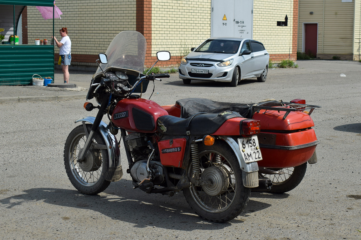 Алтайский край, № 6158 АМ 22 — Иж Планета-5 '86-08