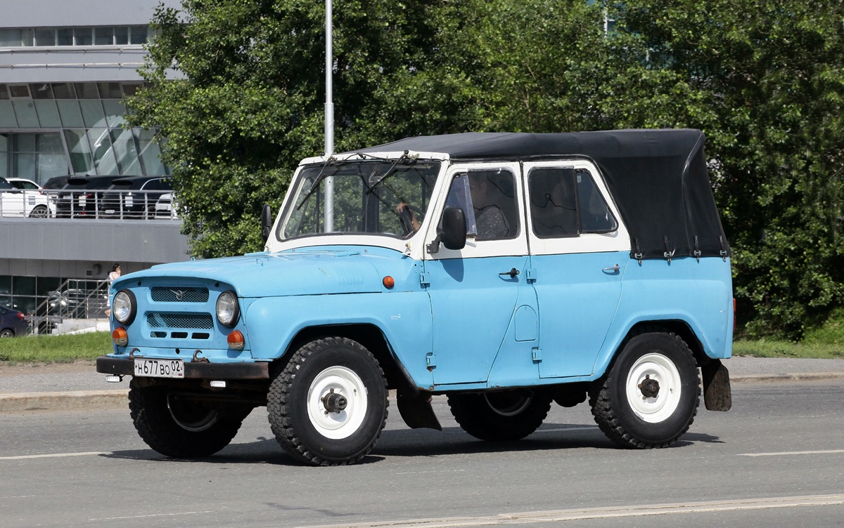 Башкортостан, № Н 677 ВО 02 — УАЗ-31512 '85-03