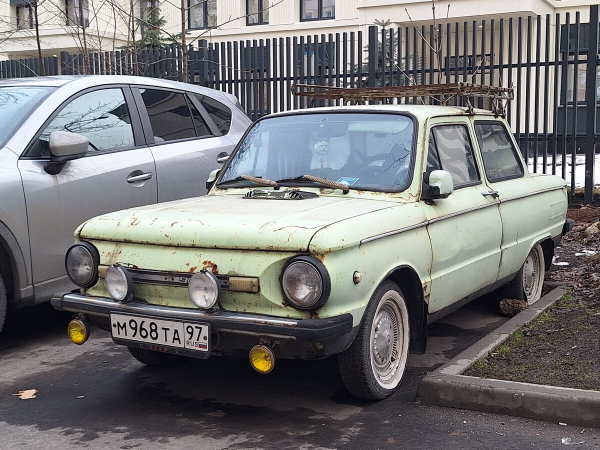 Москва, № М 968 ТА 97 — ЗАЗ-968М Запорожец '79-94