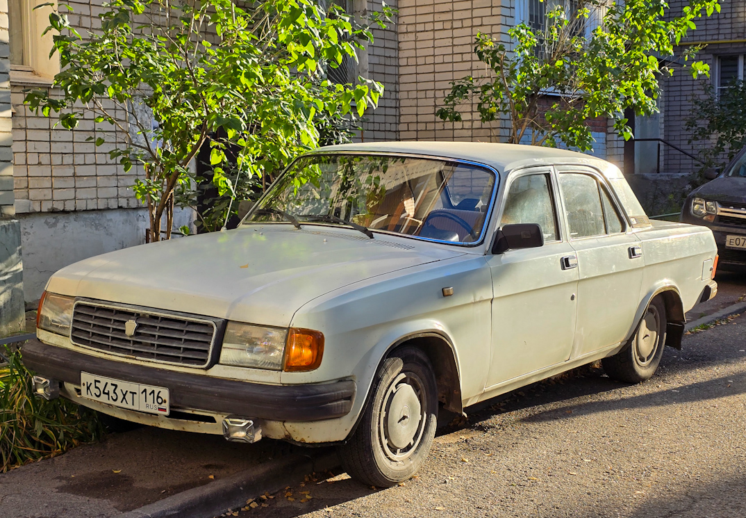 Татарстан, № К 543 ХТ 116 — ГАЗ-31029 Волга '92-97