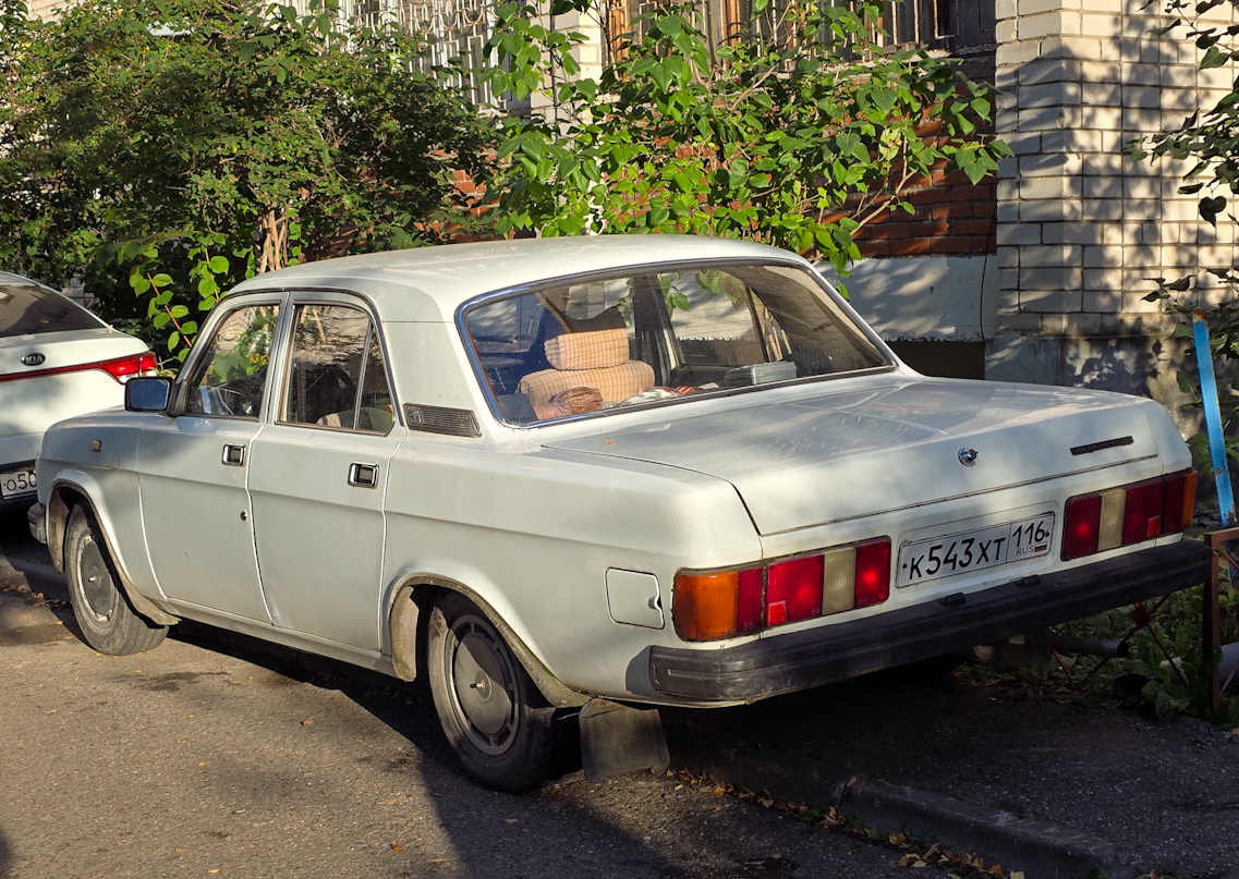 Татарстан, № К 543 ХТ 116 — ГАЗ-31029 Волга '92-97