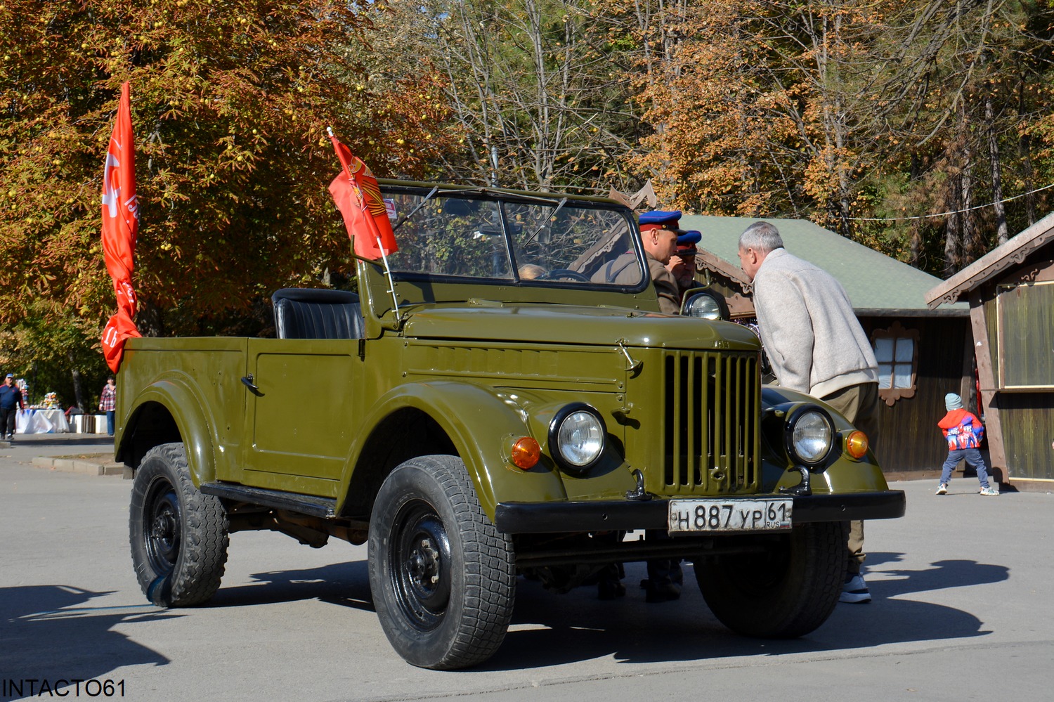 Ростовская область, № Н 887 УР 61 — ГАЗ-69 '53-73; Ростовская область — Retro Motor Show_2025_Сентябрь