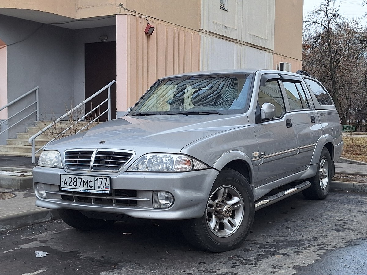 Москва, № А 287 МС 177 — SsangYong Musso '93-11