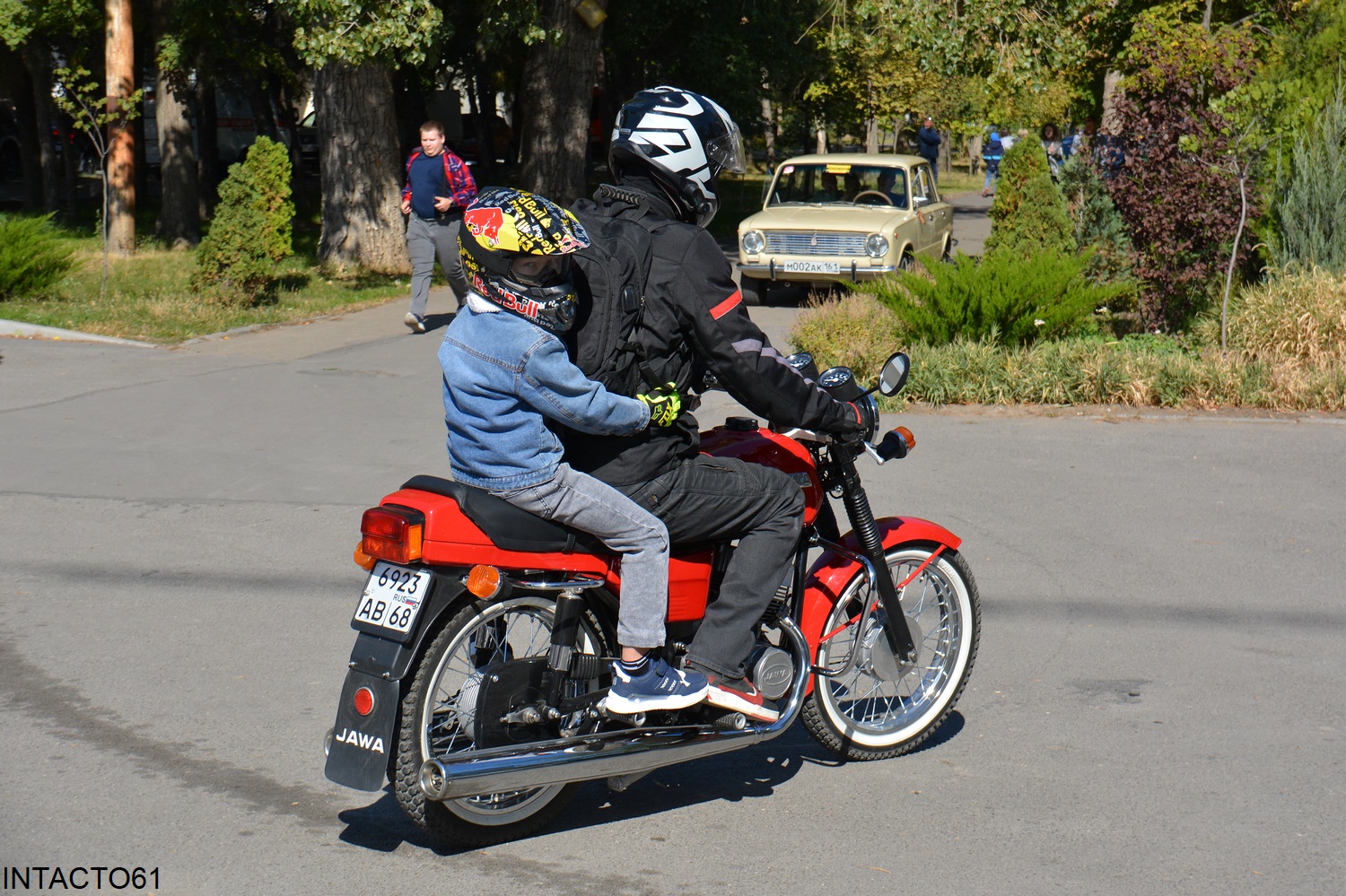 Тамбовская область, № 6923 АВ 68 — Jawa 350 typ 638 '84-91; Ростовская область — Retro Motor Show_2025_Сентябрь