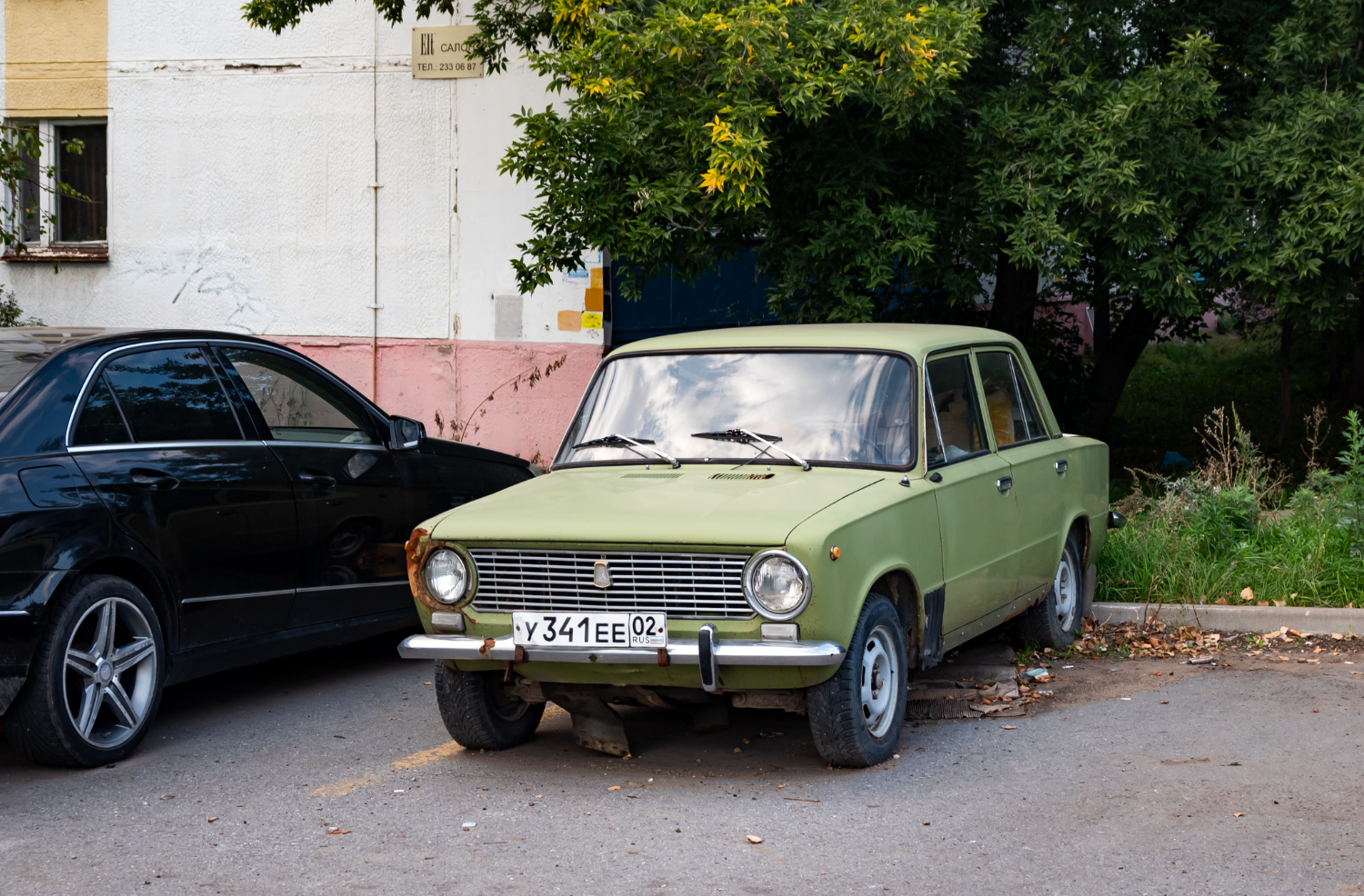 Башкортостан, № У 341 ЕЕ 02 — ВАЗ-2101 Жигули '70-83