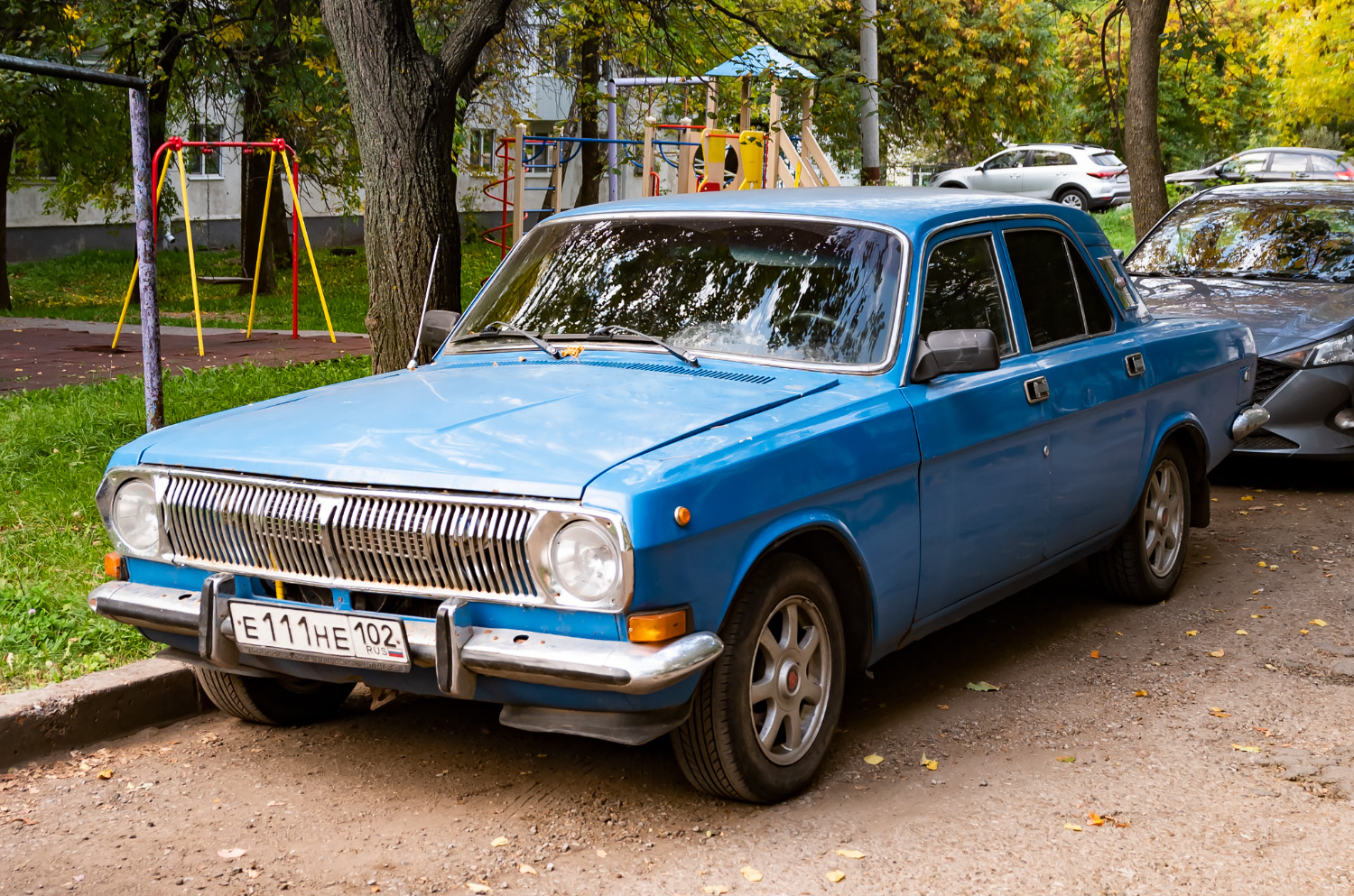 Башкортостан, № Е 111 НЕ 102 — ГАЗ-24 Волга '68-86