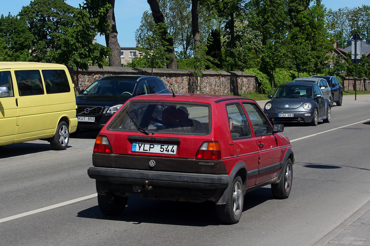 Литва, № YLP 544 — Volkswagen Golf (Typ 19) '83-92