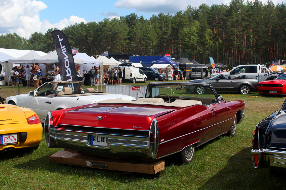 Литва, № KHJ 001 — Cadillac DeVille (3G) '65-70; Литва — American Spirit 2025