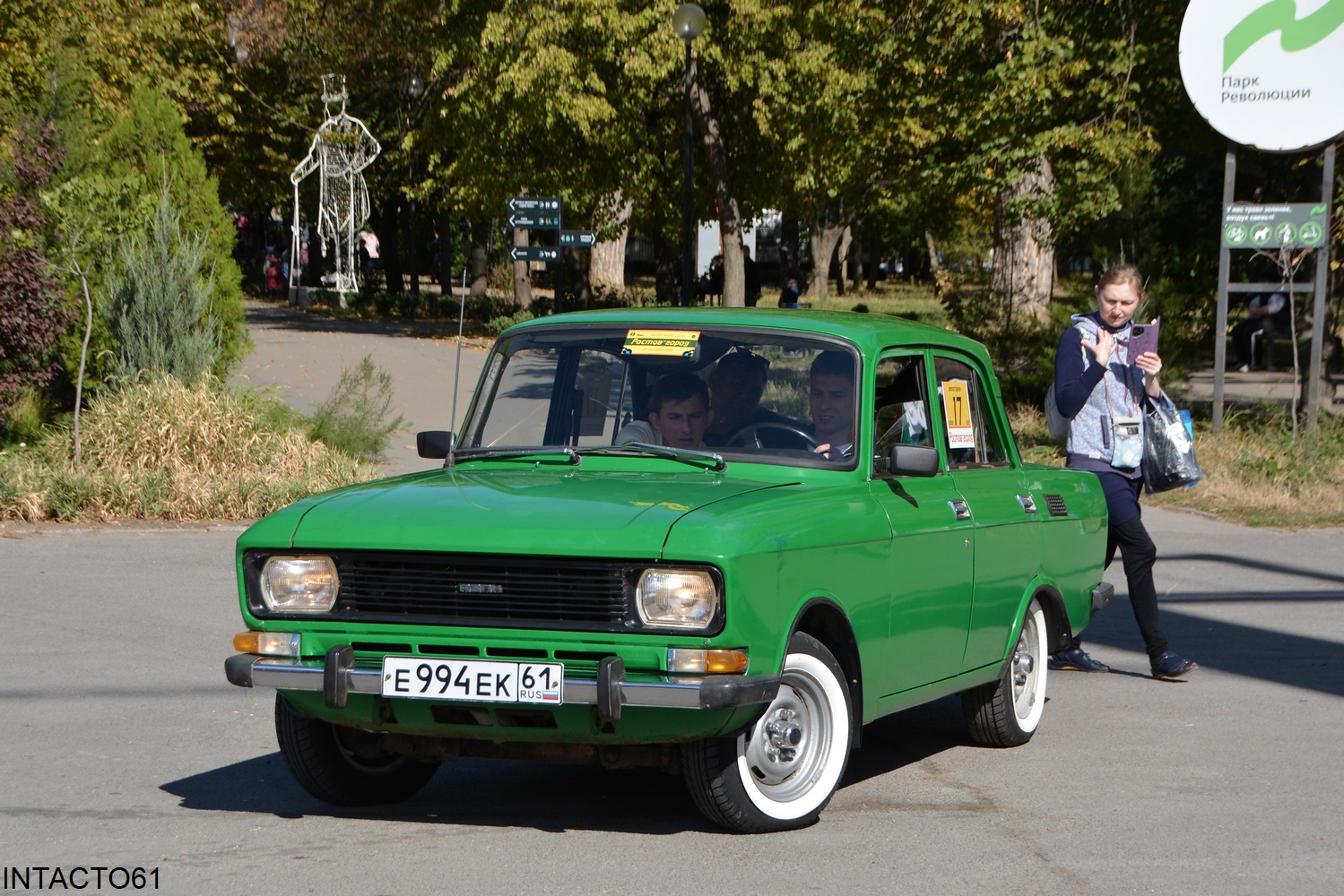 Ростовская область, № Е 994 ЕК 61 — Москвич-2140 '76-88; Ростовская область — Retro Motor Show_2025_Сентябрь