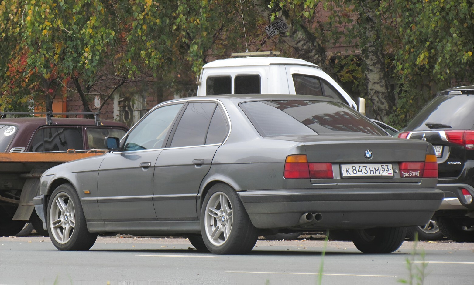Новгородская область, № К 843 НМ 53 — BMW 5 Series (E34) '87-96