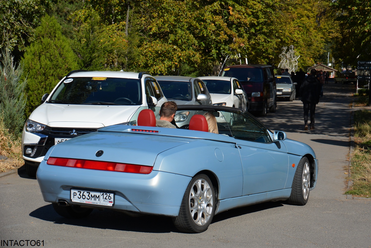 Ростовская область, № Р 363 ММ 126 — Alfa Romeo GTV/Spider (916) '93-04; Ставропольский край — Вне региона; Ростовская область — Retro Motor Show_2025_Сентябрь