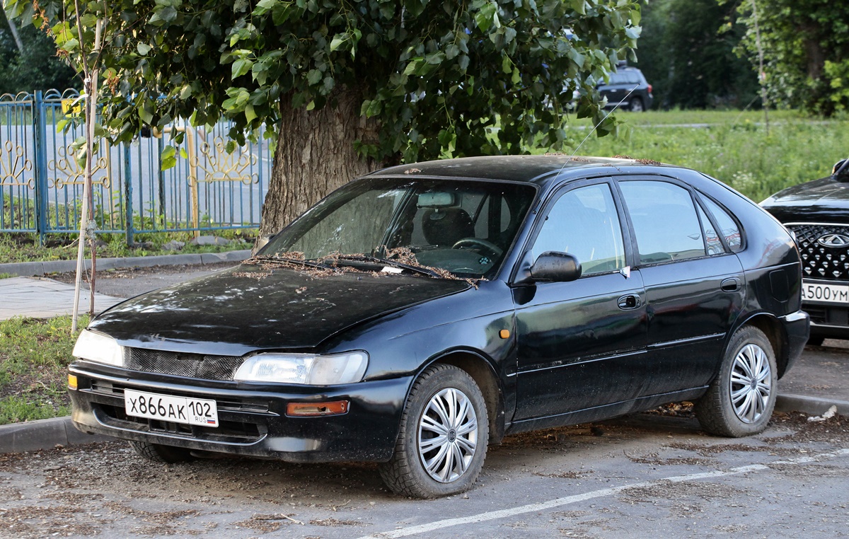 Башкортостан, № Х 866 АК 102 — Toyota Corolla (E100) '91-02