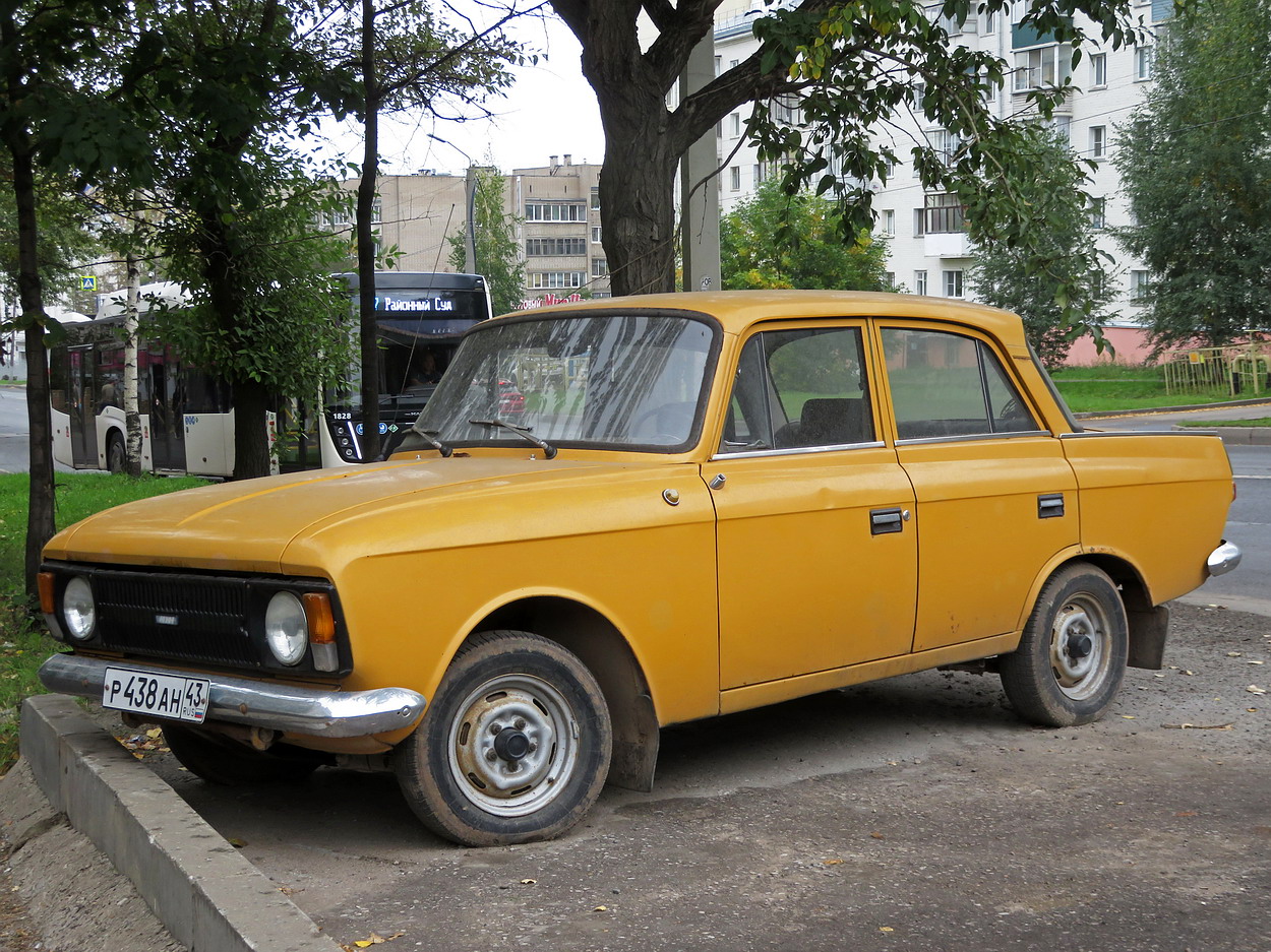Кировская область, № Р 438 АН 43 — Москвич-412ИЭ-028 (Иж) '82-01