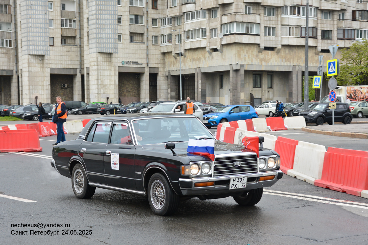 Приморский край, № Н 307 РХ 125 — Toyota Crown (S80/S90/S100) '74-79; Санкт-Петербург — Международный транспортный фестиваль "ТранспортФест 2025"