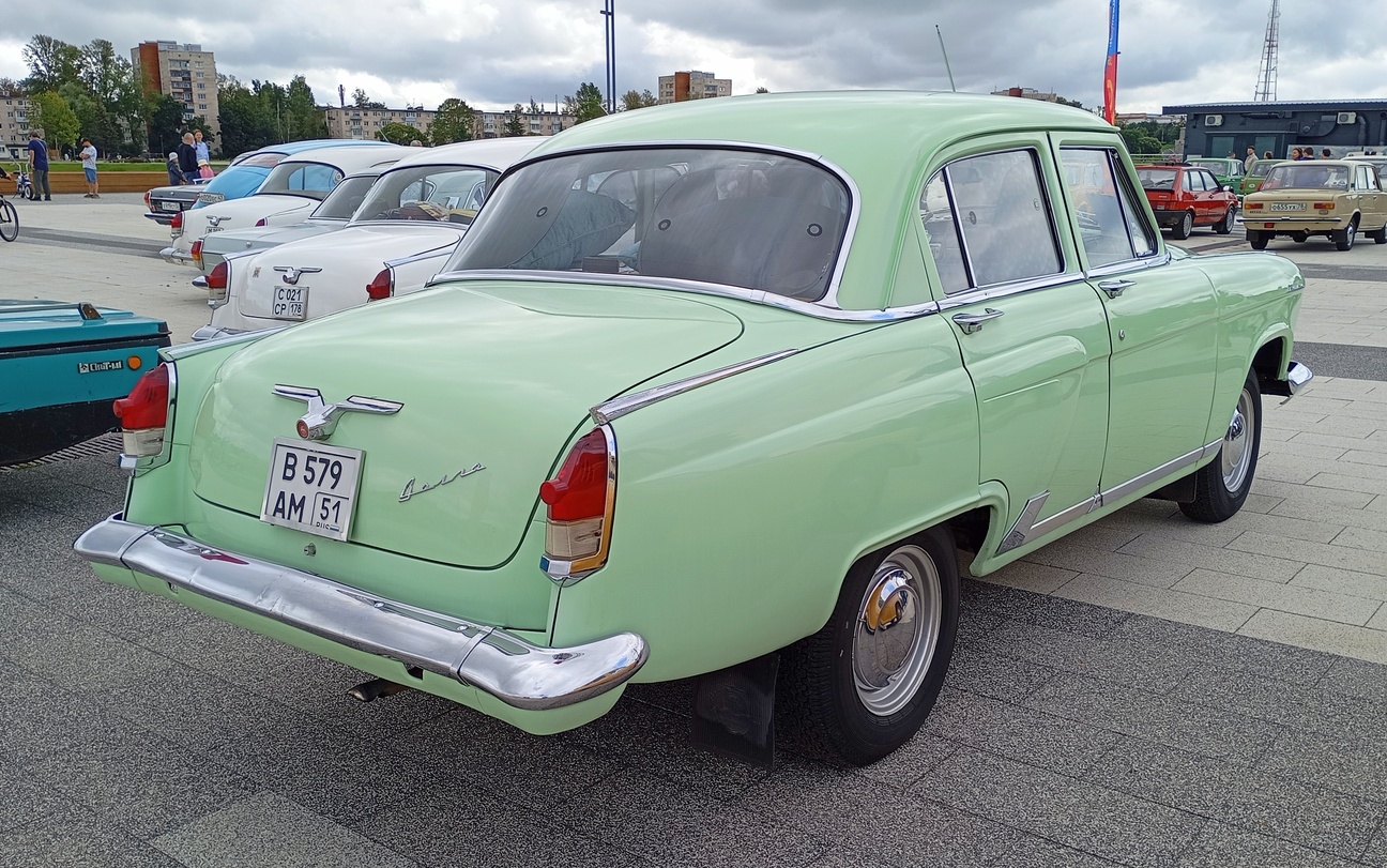 Псковская область, № В 579 АМ 51 — ГАЗ-21УС Волга '65-70; Новгородская область — "Авто Ретро Вече 2025"