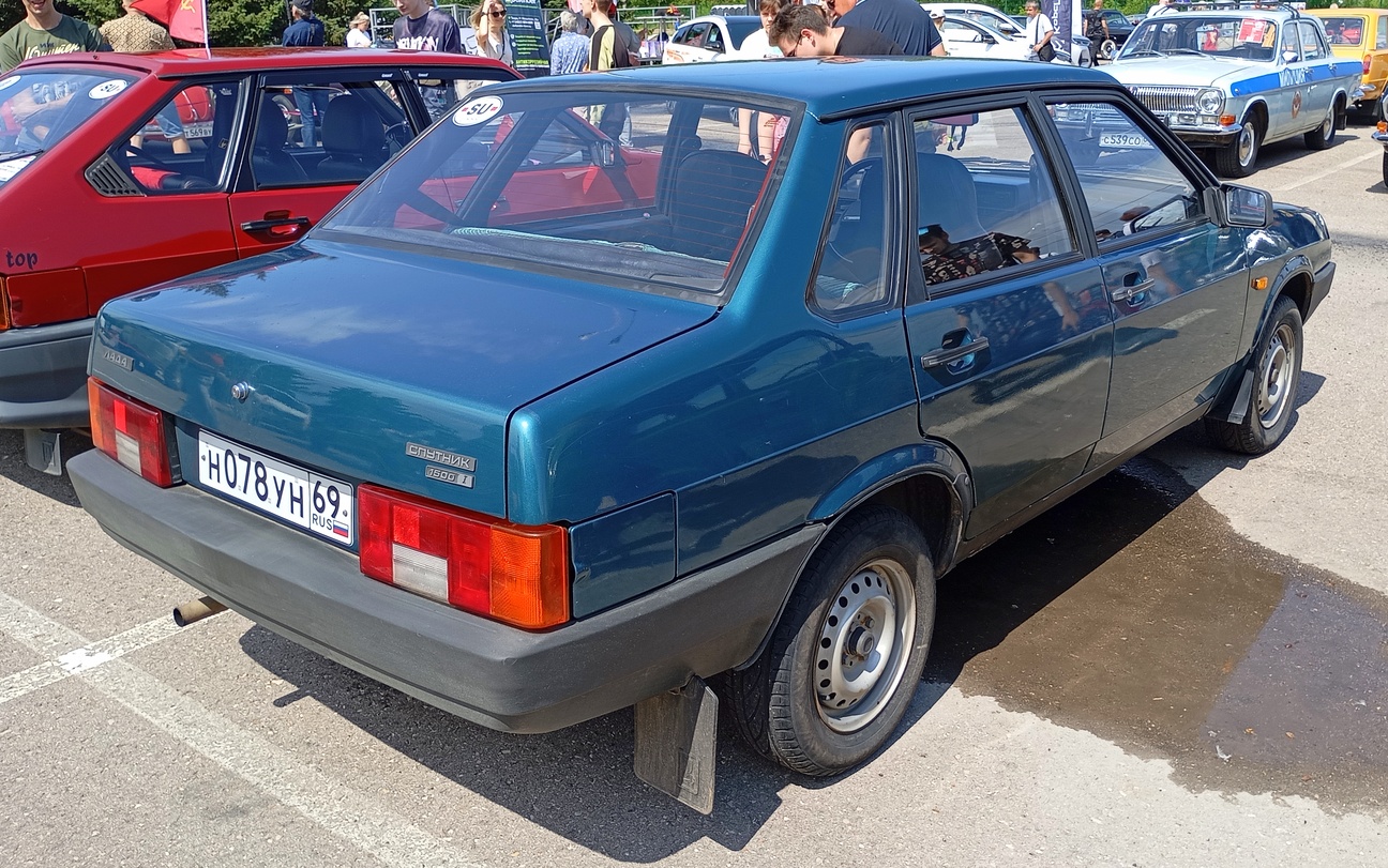 Тверская область, № Н 078 УН 69 — ВАЗ-21099 '90-04; Тверская область — Фестиваль "Столица Ретро 2025"