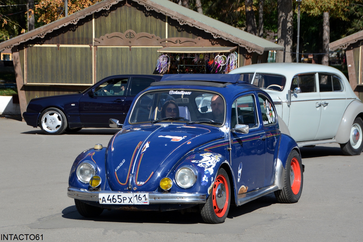 Ростовская область, № А 465 РХ 161 — Volkswagen Käfer (общая модель); Ростовская область — Retro Motor Show_2025_Сентябрь