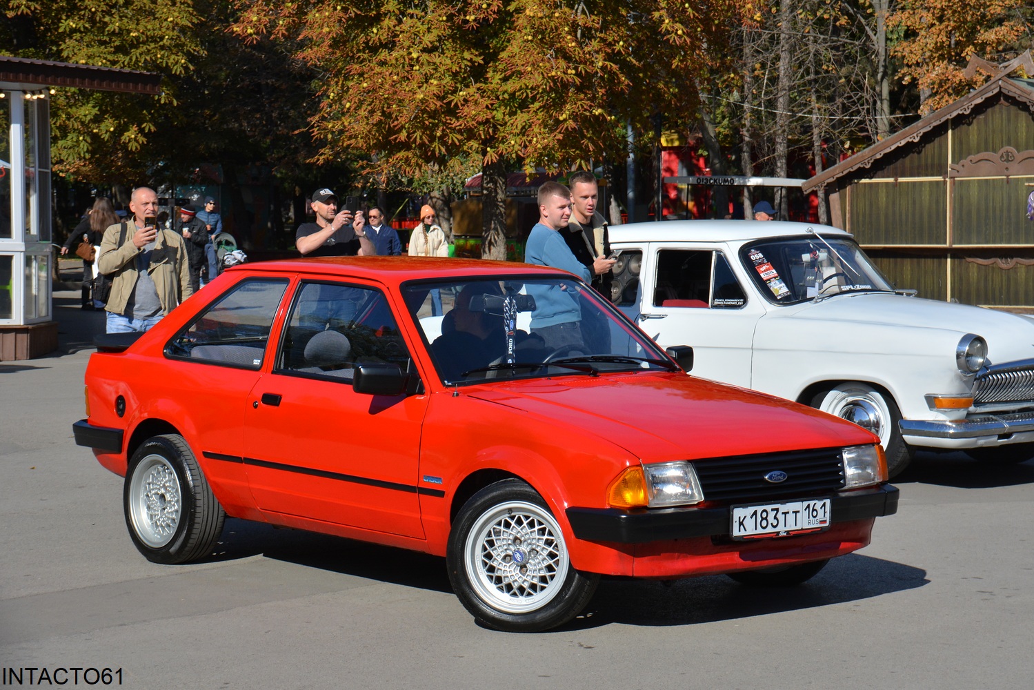Ростовская область, № К 183 ТТ 161 — Ford Escort MkIII '80-86; Ростовская область — Retro Motor Show_2025_Сентябрь
