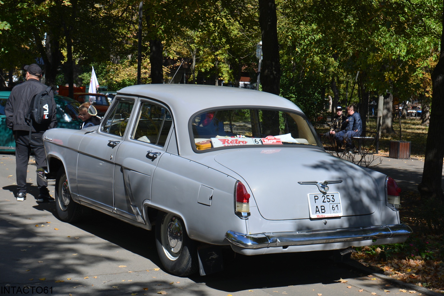 Ростовская область, № Р 253 АВ 61 — ГАЗ-М-21Л Волга '62-64; Ростовская область — Retro Motor Show_2025_Сентябрь