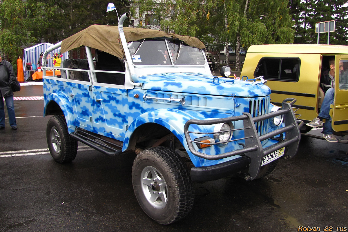 Новосибирская область, № ВВ 550 Е 54 — ГАЗ-69А '53-73; Алтайский край — Выставки ко дню города Барнаул, 2012 г.