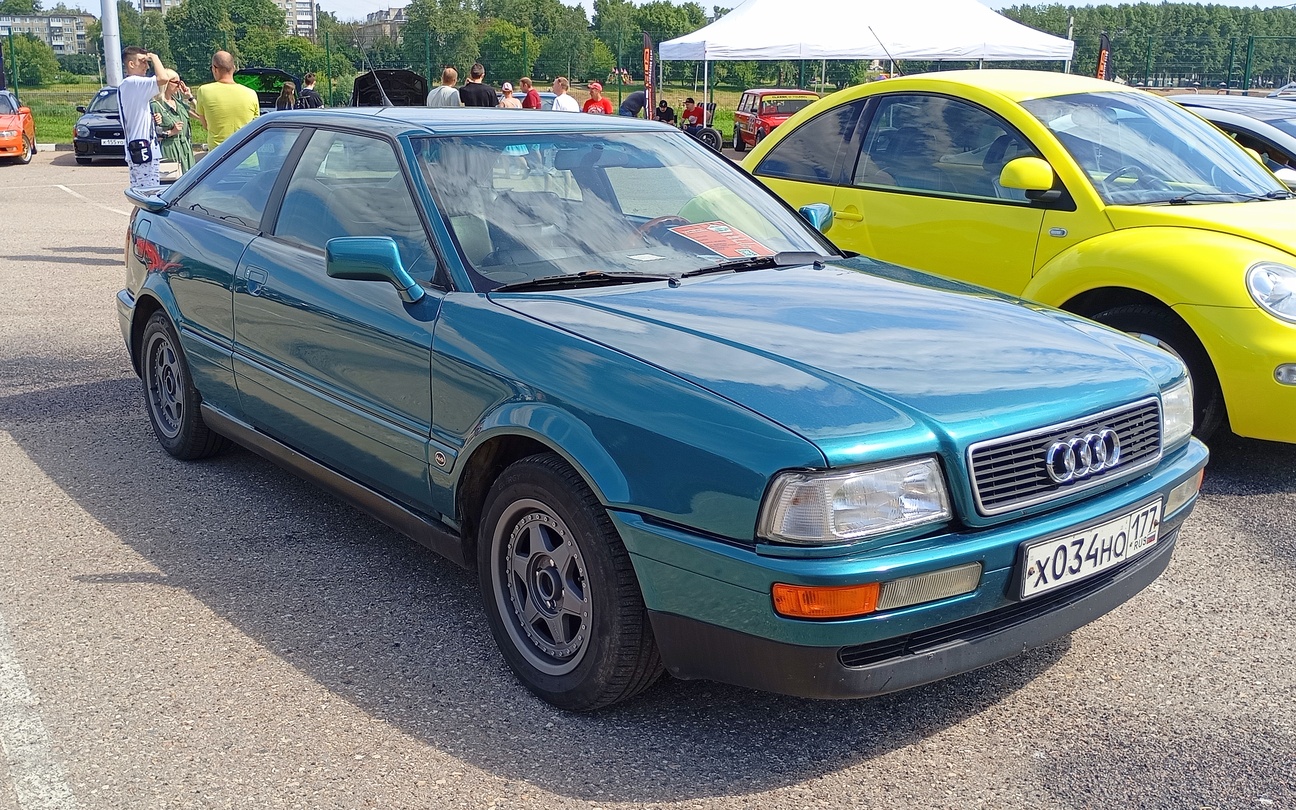 Москва, № Х 034 НО 177 — Audi Coupe (89,8B) '88–96; Тверская область — Фестиваль "Столица Ретро 2025"