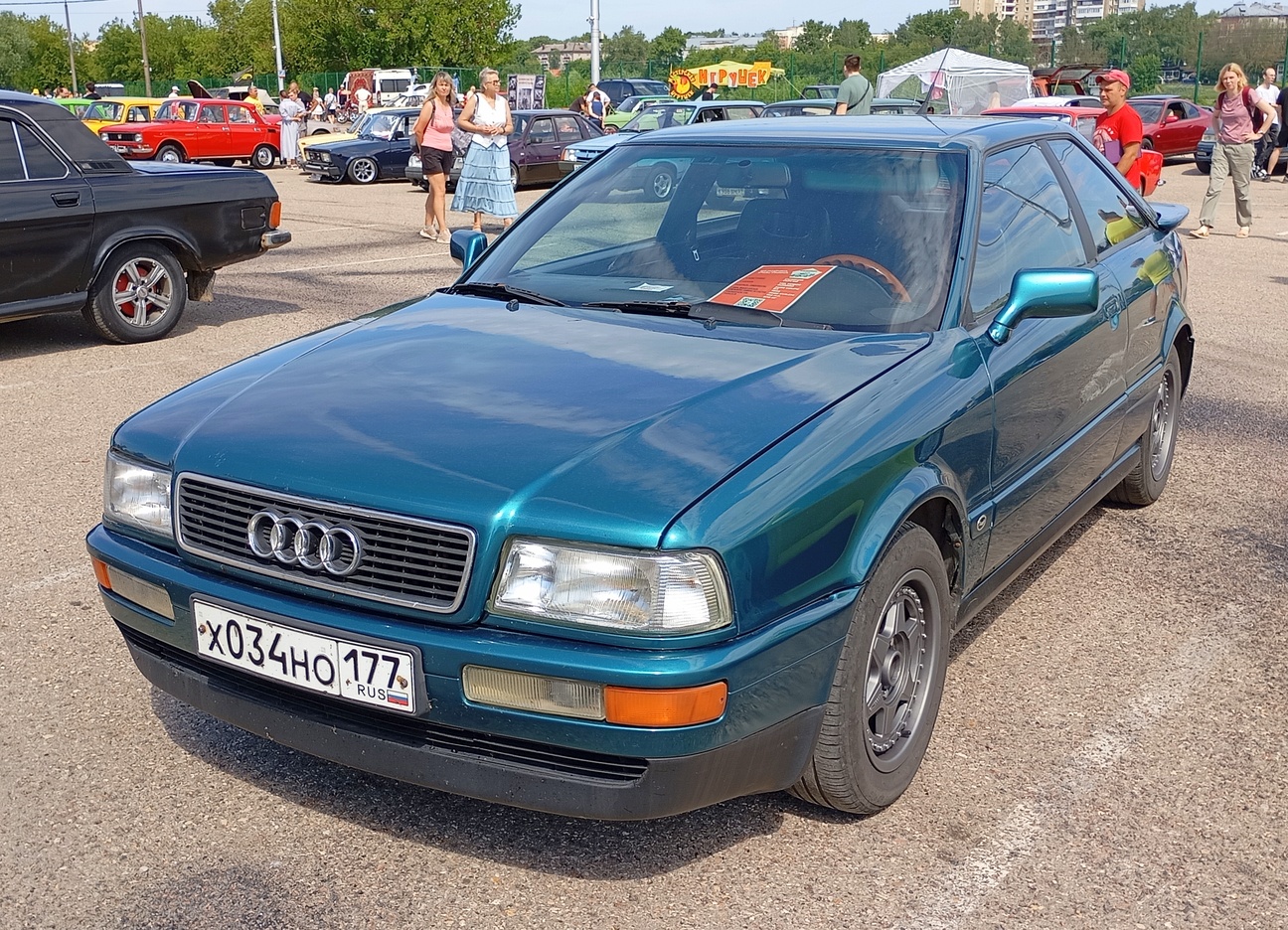 Москва, № Х 034 НО 177 — Audi Coupe (89,8B) '88–96; Тверская область — Фестиваль "Столица Ретро 2025"