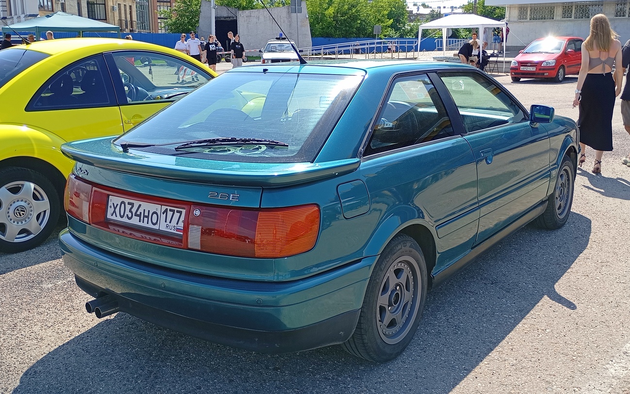 Москва, № Х 034 НО 177 — Audi Coupe (89,8B) '88–96; Тверская область — Фестиваль "Столица Ретро 2025"