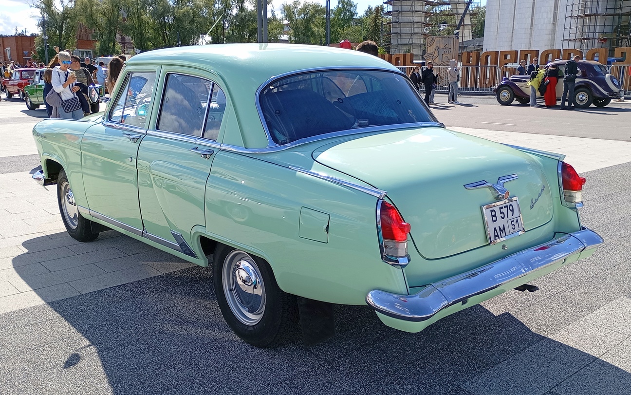 Псковская область, № В 579 АМ 51 — ГАЗ-21УС Волга '65-70; Новгородская область — "Авто Ретро Вече 2025"