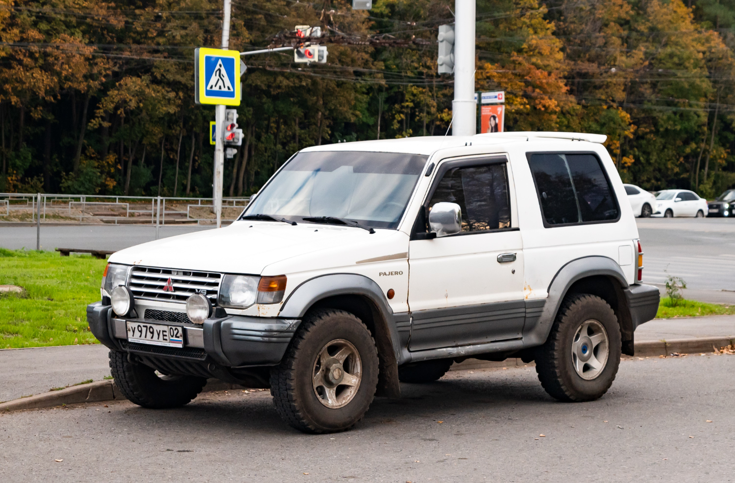 Башкортостан, № У 979 УЕ 02 — Mitsubishi Pajero (2G) '91-99