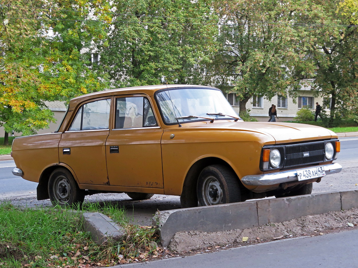 Кировская область, № Р 438 АН 43 — Москвич-412ИЭ-028 (Иж) '82-01