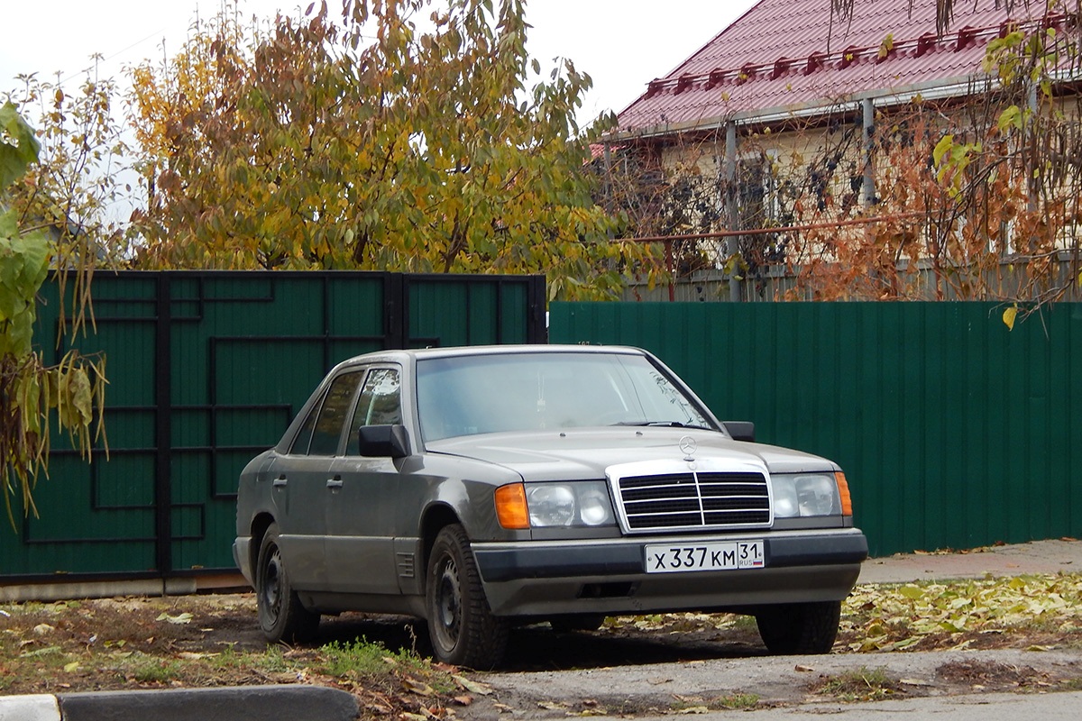 Белгородская область, № Х 337 КМ 31 — Mercedes-Benz (W124) '84-96