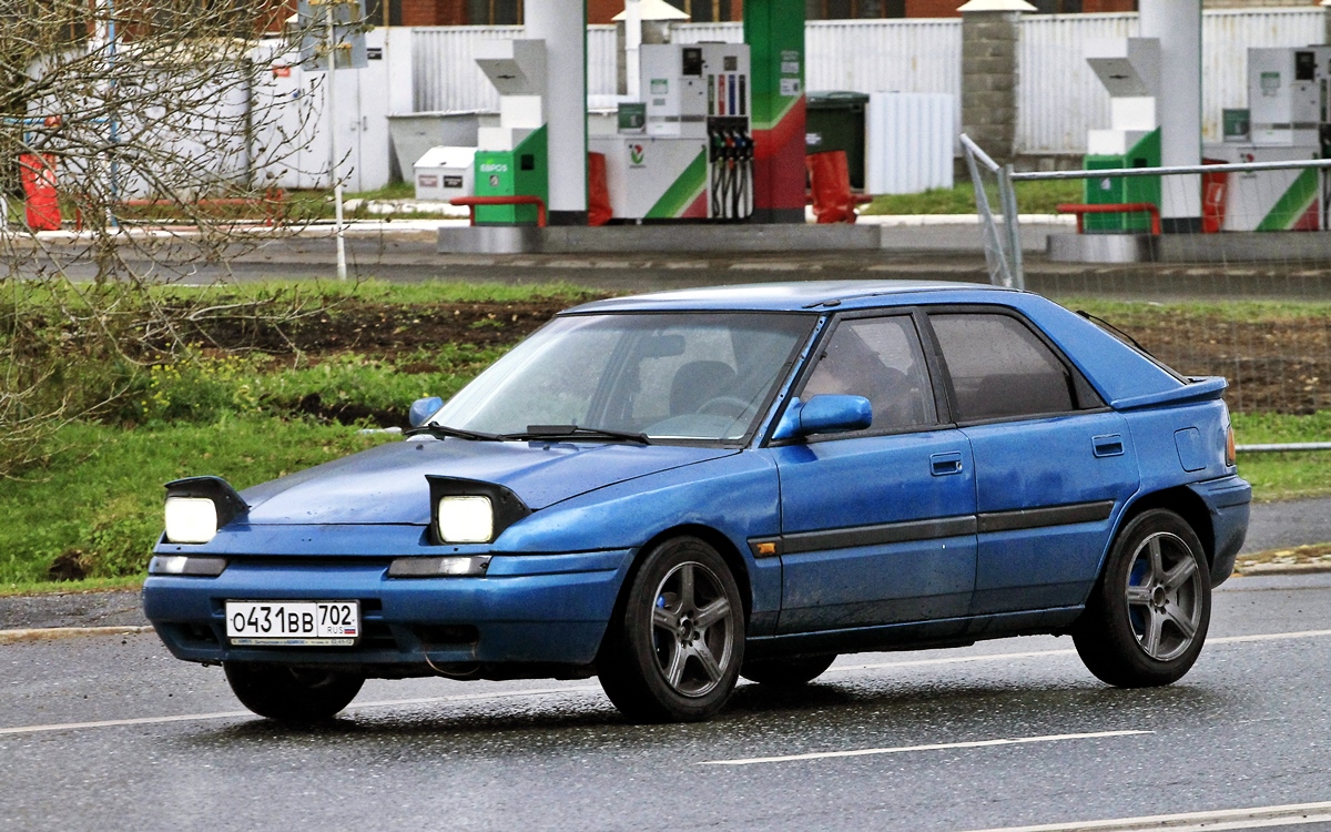 Башкортостан, № О 431 ВВ 702 — Mazda 323 (BF) '86-94