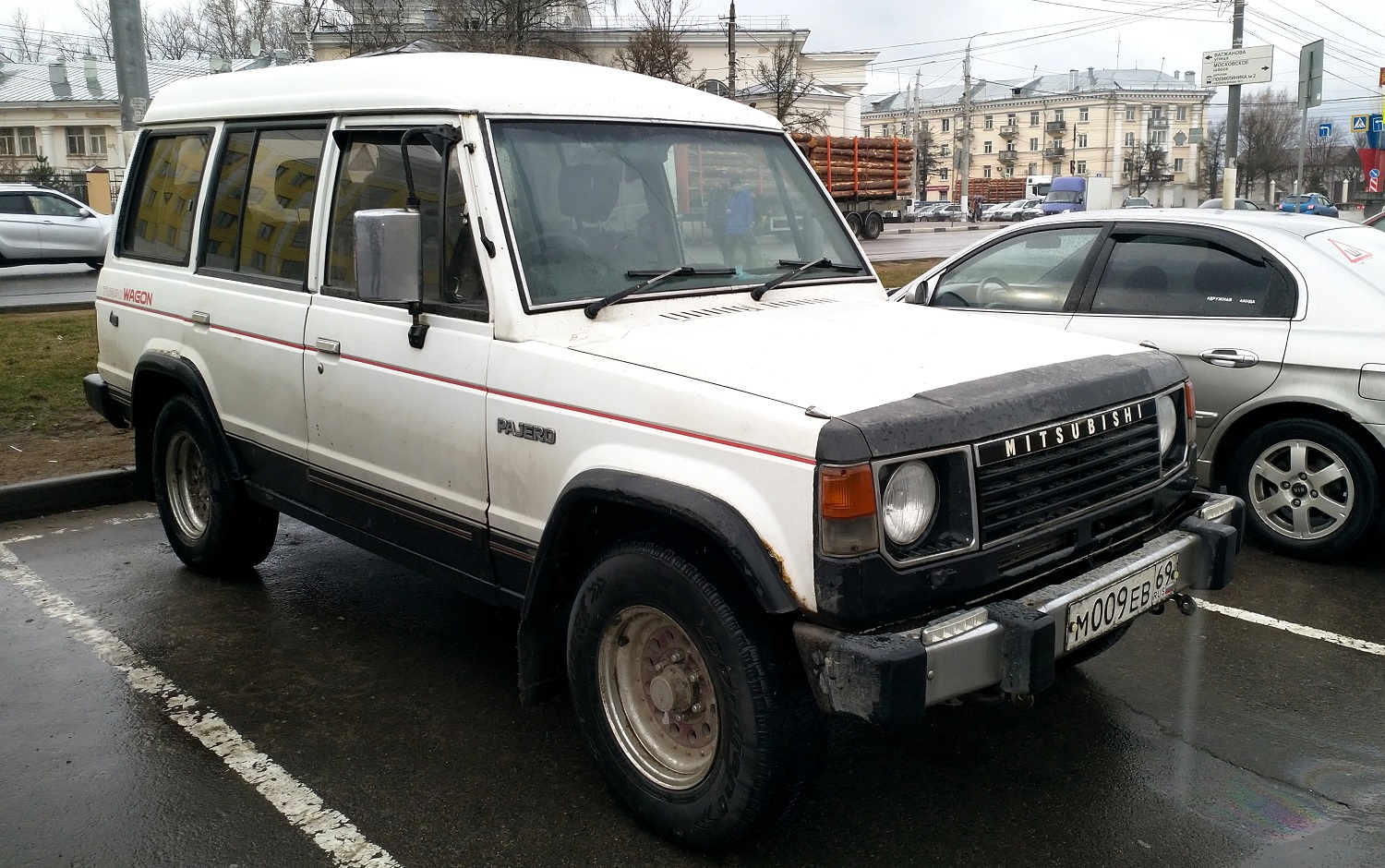 Тверская область, № М 009 ЕВ 69 — Mitsubishi Pajero (1G) '82-91