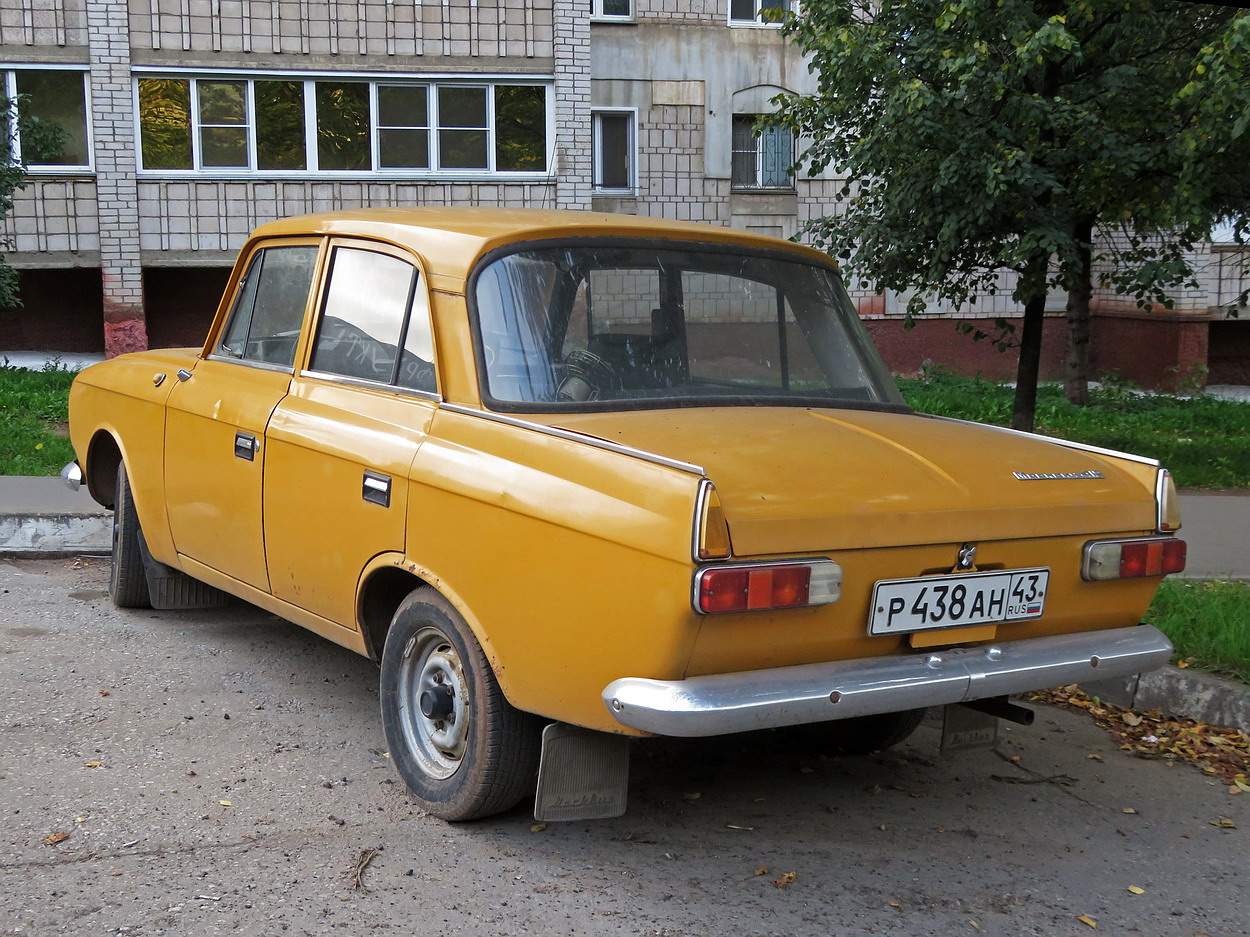 Кировская область, № Р 438 АН 43 — Москвич-412ИЭ-028 (Иж) '82-01