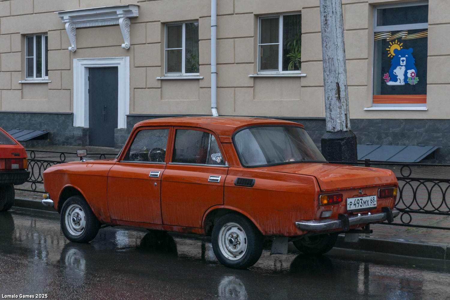 Тамбовская область, № Р 493 МХ 68 — Москвич-2140 '76-88