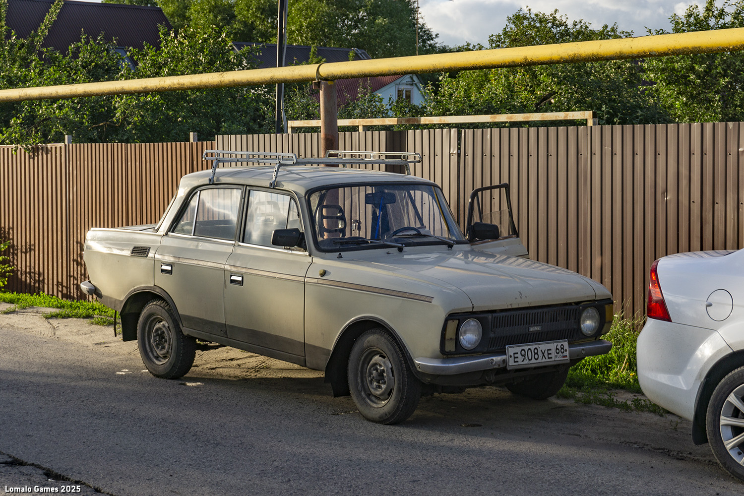 Тамбовская область, № Е 908 ХЕ 68 — Москвич-412ИЭ-028 (Иж) '82-01