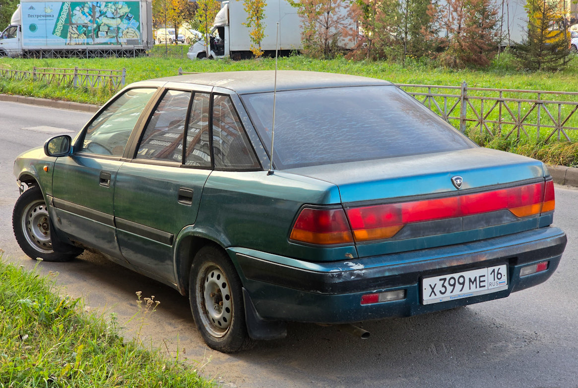 Татарстан, № Х 399 МЕ 16 — Daewoo Espero (Донинвест, X7M) '96-99