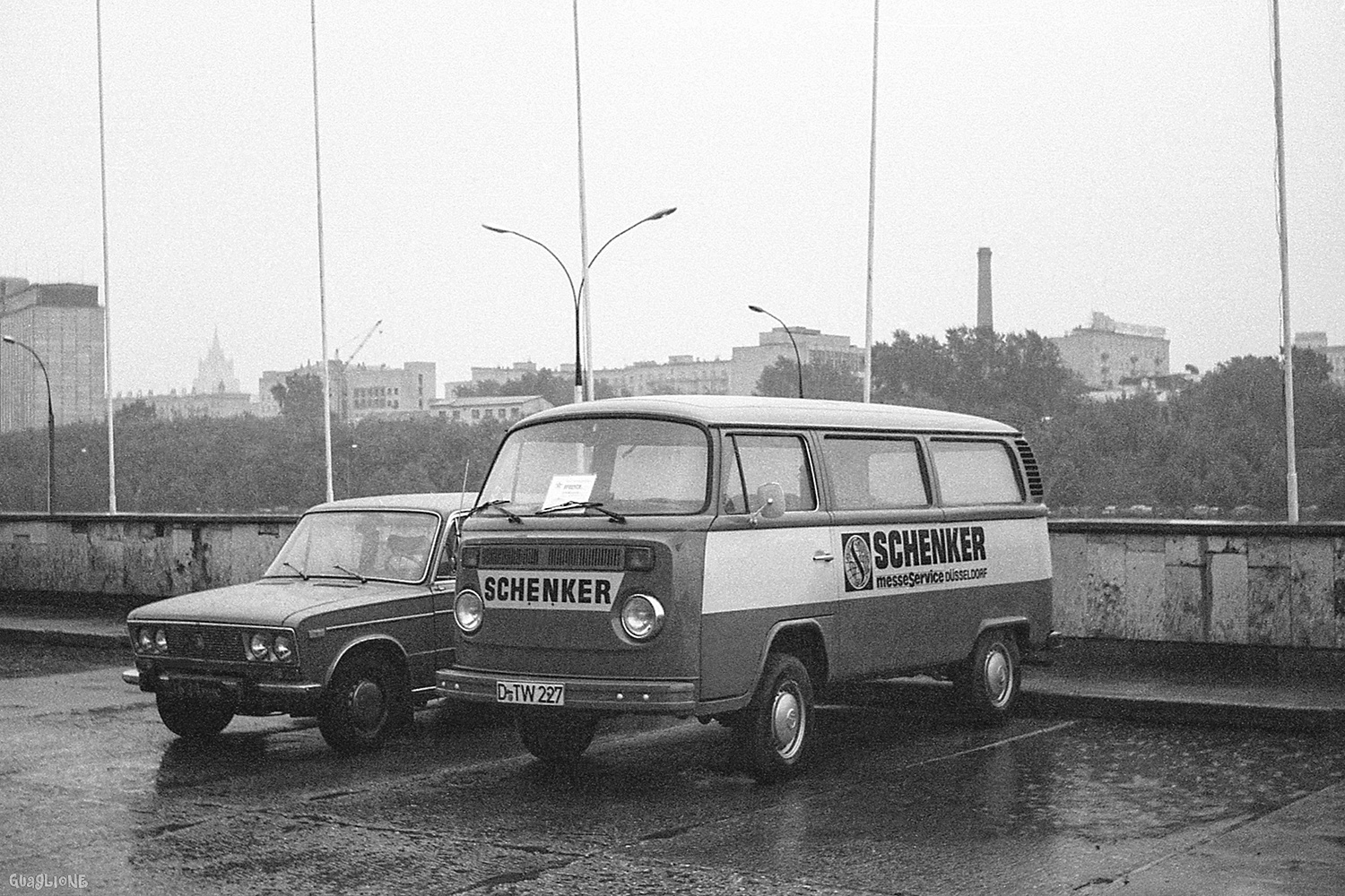 Германия, № D-TW 227 — Volkswagen Typ 2 (T2) '67-13; Исторические фотографии (до 2000 года) (Москва)