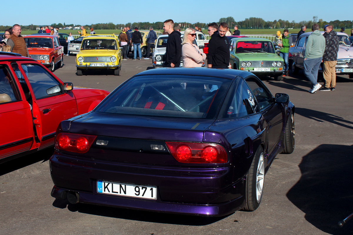 Литва, № KLN 971 — Nissan 200SX (S13) '89-98; Литва — Retro mugė 2024 ruduo