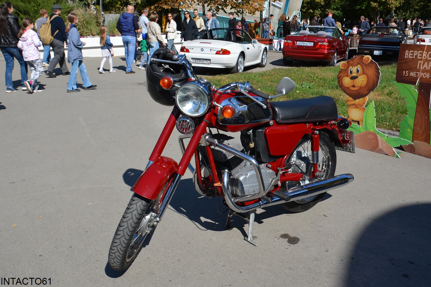 Краснодарский край, № 8976 КЕ 23 — Jawa 350 typ 634 '73-85; Ростовская область — Retro Motor Show_2025_Сентябрь